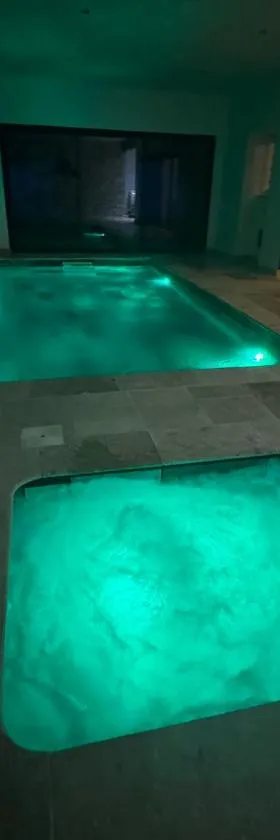 Émotion spa84 Appart piscine intérieur et jacuzzi，位于Mondragon的酒店