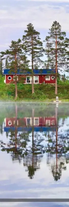 Luxury off grid house，位于Viksjöfors的酒店