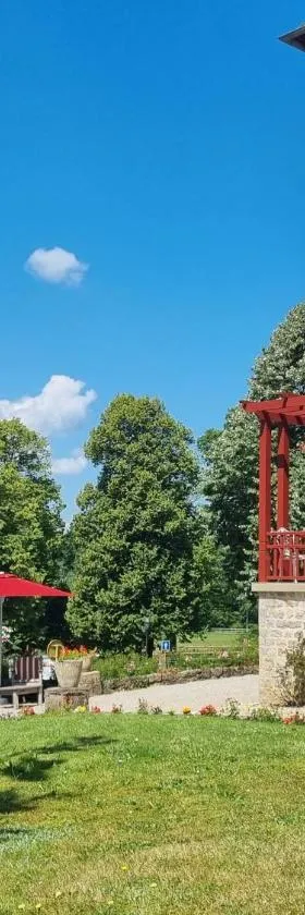La Villa Bois Joli HOTEL RESTAURANT，位于巴尼奥勒德日洛恩的酒店