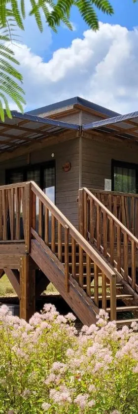 Les Chalets du Moulin de Valade，位于Condat-sur-Trincou的酒店