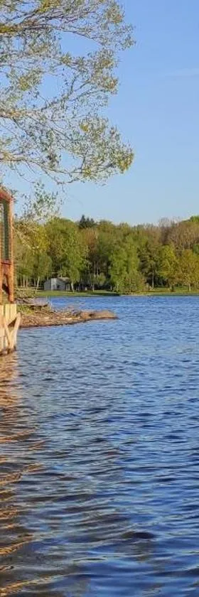 Lacustra Cabanes accessibles en canoé et Chalets tout confort，位于Flayat的酒店