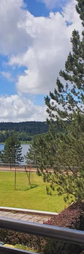 Lac Saint-Point au balcon，位于马尔比伊松的酒店