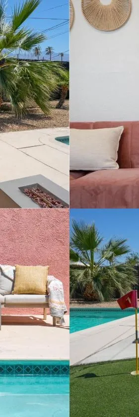 The Pink Cactus - Desert Retreat - Luxe Pool, Golf & Game Room，位于印地欧的酒店