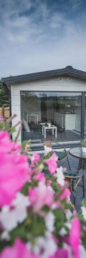 Lawendowy Zakątek 3 domek z balią，位于Sominy的酒店