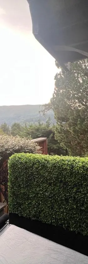LARCHES LODGE Norwegian log cabin, wood stove & spa，位于彻奇斯特雷顿的酒店