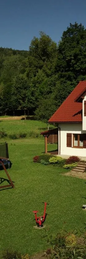 Bieszczadzkie Brzegi，位于下乌斯奇基的酒店