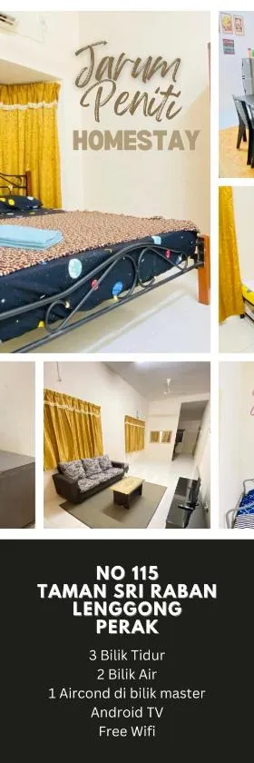 No 115 Homestay Tasik Raban Lenggong，位于Kampong Kuala Chegar的酒店