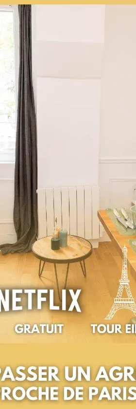 Cozy studio in Clamart Near Paris attractions，位于克拉马的酒店