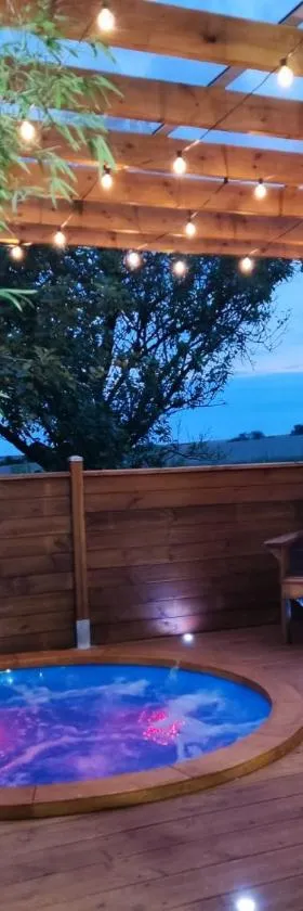 Le Coquelicot - Chalet avec Spa，位于Trainel的酒店