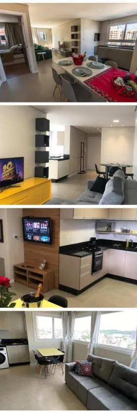 Dallas apartamentos na Via Gastronômica-Estacionamento-Amplos e equipados-Wifi，位于本图贡萨尔维斯的酒店