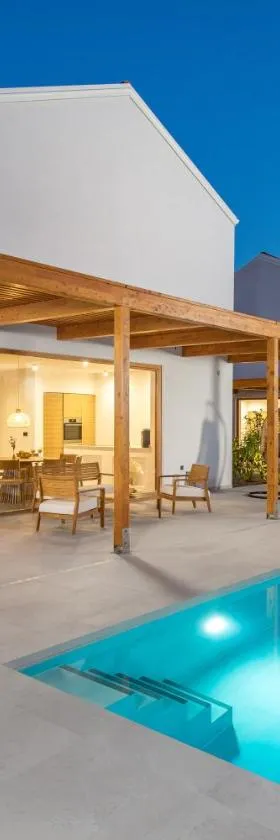 Villa 2 with Pool Soline, Krk, 280 m from beach, by 4Villas，位于索利纳的酒店