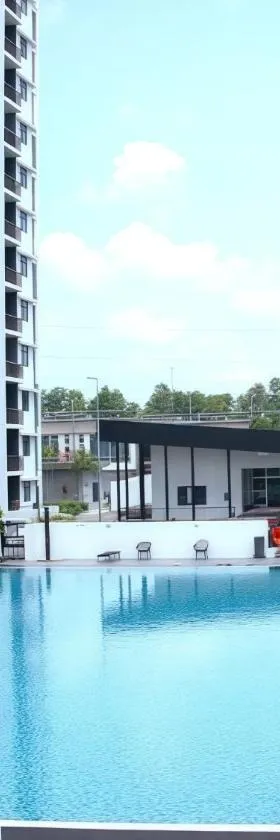Danish's homestay Desaru utama residence，位于Bandar Penawar的酒店