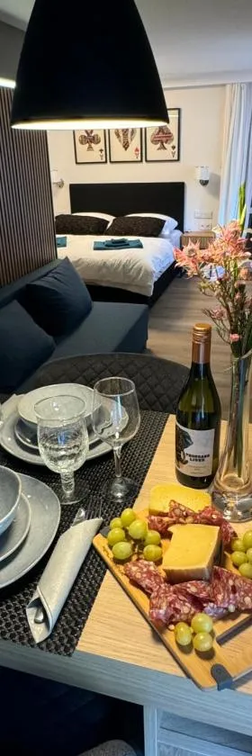 Apartament z tarasem，位于奥尔什蒂内克的酒店