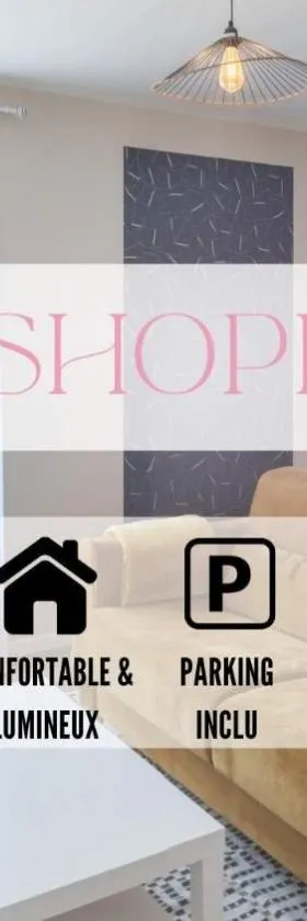 Le Shopper - Confortable et Lumineux - Parking，位于拉查佩里圣鲁的酒店