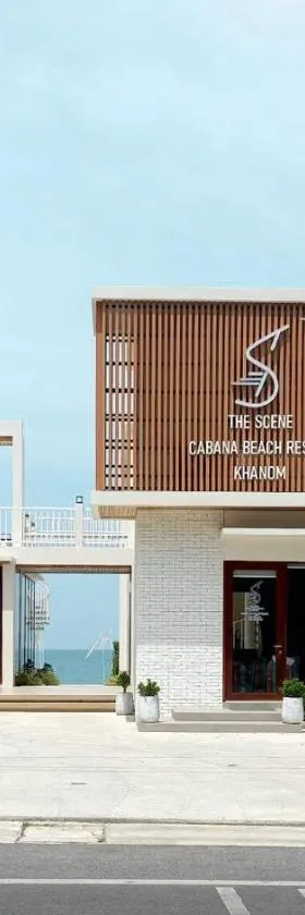 เดอะซีน คาบาน่า บีช รีสอร์ท ขนอม The Scene Cabana Beach Resort Khanom，位于Ban Phlao的酒店