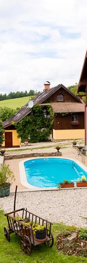 Apartment U Videmanů，位于Poniklá的酒店