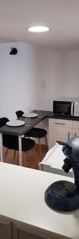 Studio meublé en sous-sol en plein centre ville，位于贝尔纳堡的酒店