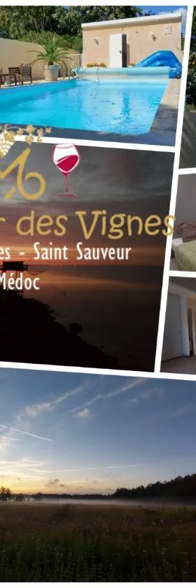 Au Coeur des Vignes Médoc，位于Saint-Sauveur的酒店