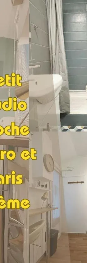 #1 Petit studio près du métro L9，位于巴涅奥莱的酒店