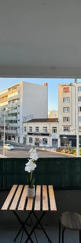 Appartement Dauphiné - près de la Gare，位于La Guillotière的酒店