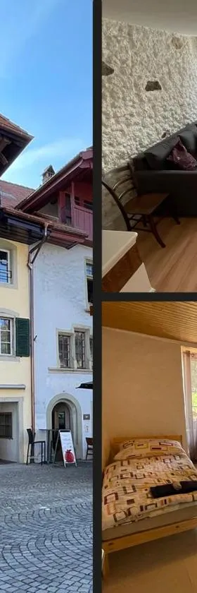a knight's townhouse，位于Büren an der Aare的酒店