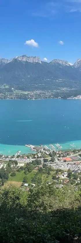 Les Rochers du lac，位于Cessenaz的酒店