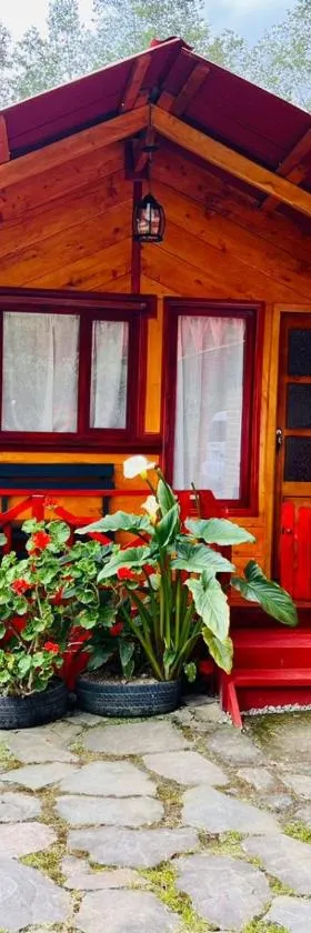 Cabaña El Nogal - La laguna de la Cocha，位于El Encano的酒店