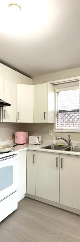 Newly renovated 2 bed 1 bath in Ladner BC，位于三角洲的酒店