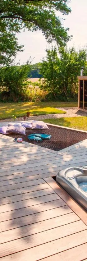 Gîte La Parenthèse pour 2 avec SPA et SAUNA Privatif，位于圣法尔若的酒店