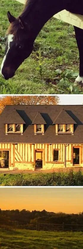 Maison proche Pont l'Eveque Deauville Honfleur，位于Les Authieux-sur-Calonne的酒店