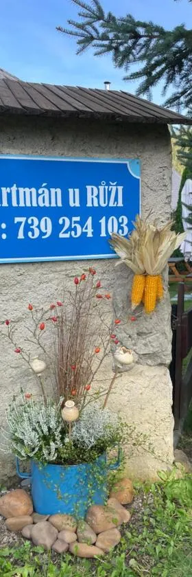 Apartmán U Růži，位于Sloup的酒店