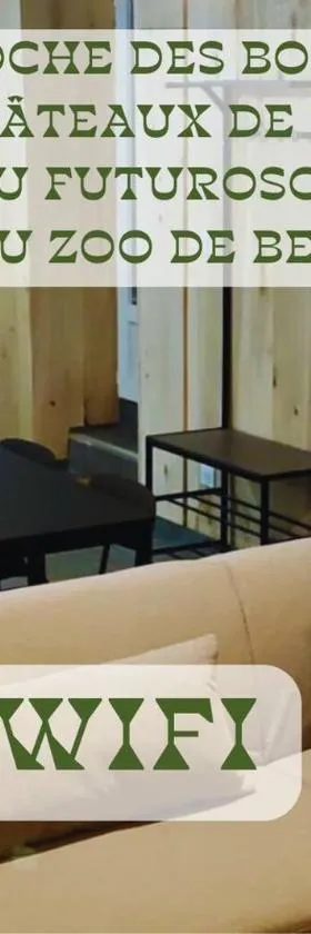 Appartement 2 chambres avec WIFI Centre de Descartes，位于Descartes的酒店