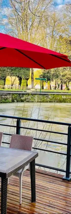 Le Quai 2, ancien Moulin au Bord de la Charente - Charme et Sérénité à Jarnac，位于雅尔纳克的酒店