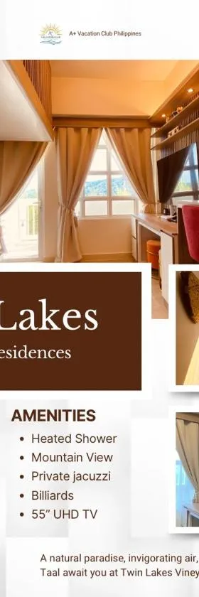 Twin Lakes Vineyard Residences Tagaytay Shiraz Building，位于Laurel的酒店
