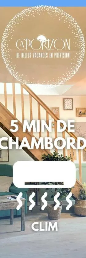 Caporizon-Le Coffre fort-Le clos de Chambord，位于Saint-Claude-de-Diray的酒店