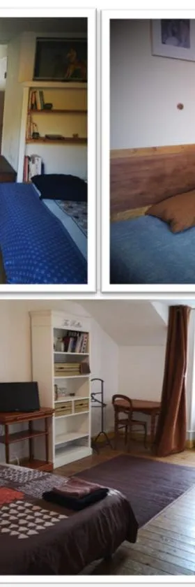 Chambres avec salle de bains et cuisine en centre ville Argenton sur Creuse，位于克勒兹河畔阿尔让通的酒店