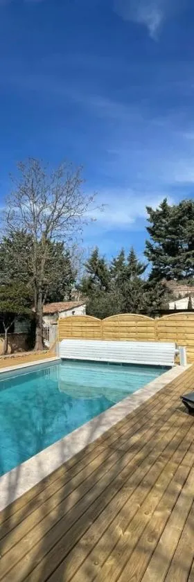 Villa Rubia Studio mezzanine au cœur des Corbières，位于Fabrezan的酒店
