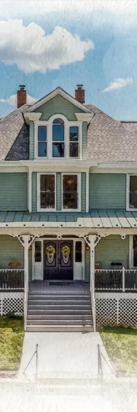The Grand Castalian Inn Bed and Breakfast，位于伯克利斯普林斯的酒店