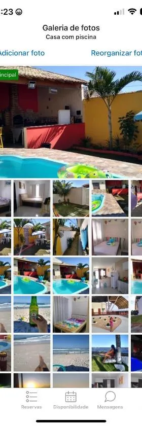 Casa com piscina 3 quartos，位于阿拉鲁阿马的酒店
