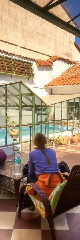 Casa Verde Hostal，位于苏克雷的酒店