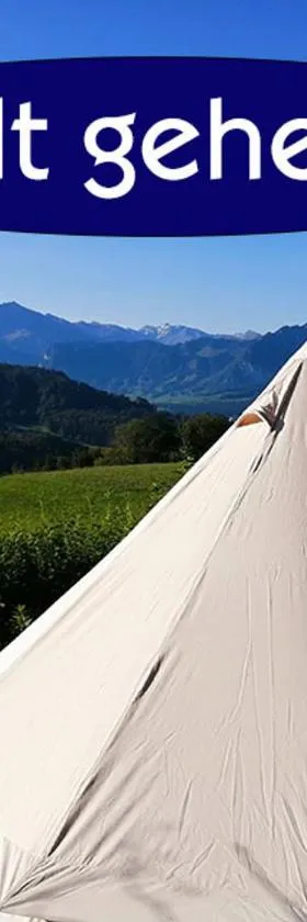 Tipi Zelt mit Bergsicht，位于Fahrni的酒店