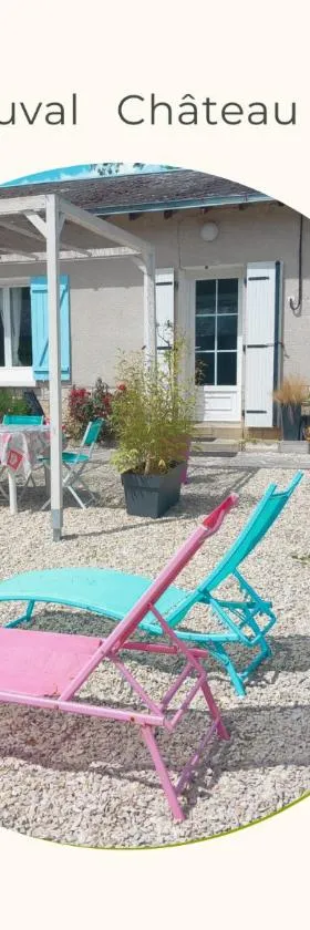 Gîte du Canal de Berry II Beauval 6 personnes，位于谢尔河畔塞勒的酒店