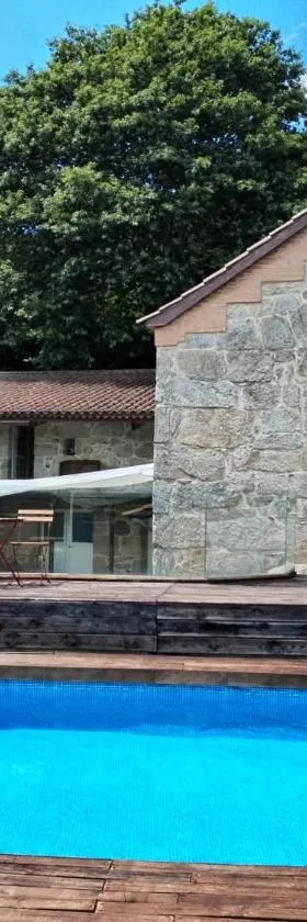 A Casa do outeiro，位于蓬特亚雷亚斯的酒店