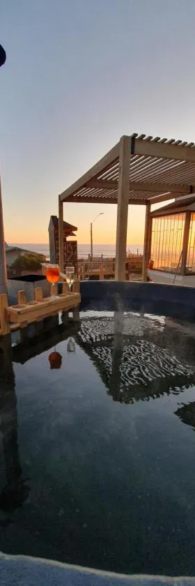 Cabaña con Tinaja a pasos del Mar，位于埃尔基斯科的酒店