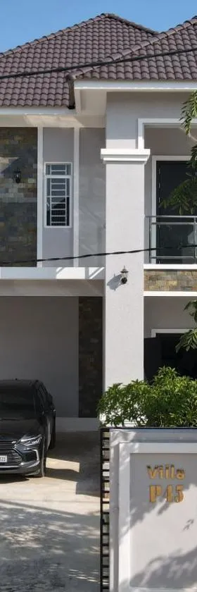 4 Bedroom Private Villa & Swimming Pool with Fitness，位于Phumĭ Thnŭng的酒店