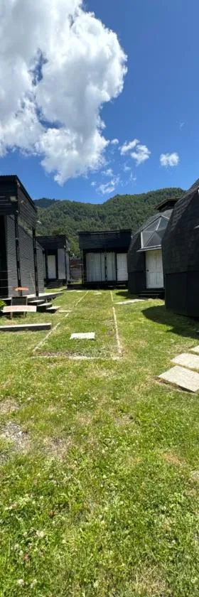 Cabañas y Domos Liquiñe，位于潘吉普伊的酒店