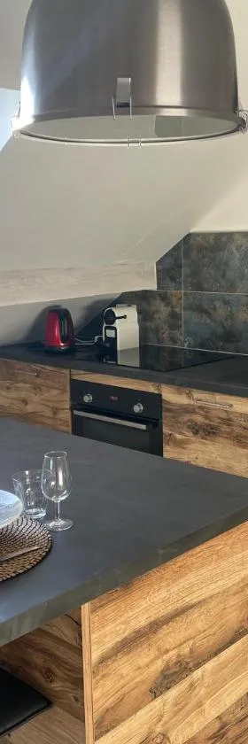 Appartement avec garage privé，位于Saint-Laurent-en-Grandvaux的酒店
