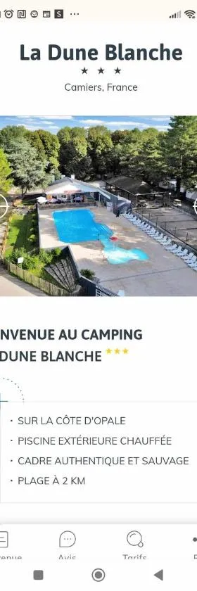 Mobile home 6 personnes 3 chambres tout confort，位于卡米尔斯的酒店