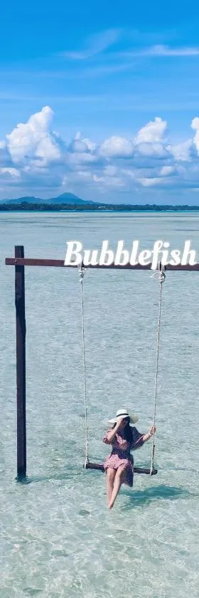 Bubblefish Water Villa，位于Kampong Bum Bum的酒店