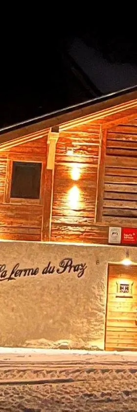 La Ferme du Praz，位于莱孔塔米讷蒙茹瓦的酒店